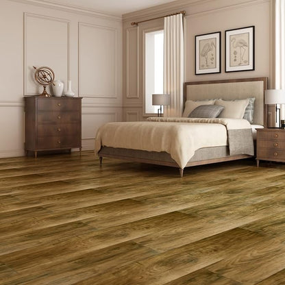 Art3d Wood Texture Peel and Stick Vinyl Floor Planks, 36-Pack, Ashtree | Cover 54 sq.ft, Waterproof, Self-Adhesive, Scratch Resistant, Premium Vinyl, Ideal for Bedroom, Living Room, Kitchen, RV