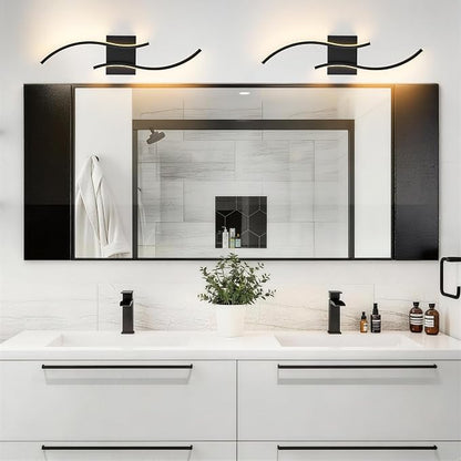 KARTOOSH Hardwired LED Vanity Lights for Bathroom | 1 Pack 23.6 Inch, 3CCT Dimmable, Waterproof, Rustproof, Bathroom Light Fixtures Over Mirror