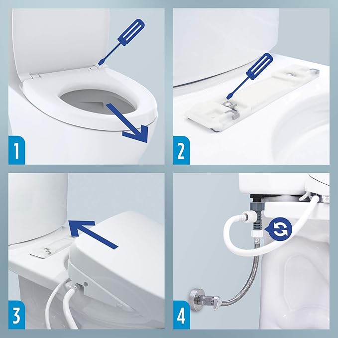 TOTO® WASHLET®+ S7 Electronic Bidet Toilet Seat with EWATER+® Bowl and Wand Cleaning and Classic Lid, Elongated, Cotton White - SW4724AT40#01