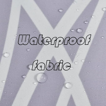 Striped Shower Curtain for Bathroom, Ombre Purple, 72" W x 72" L | with Hooks, Modern Hotel Style, Water Repellent, Washable, Weighted Hem