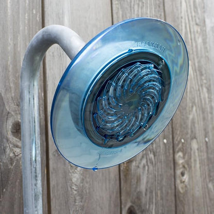 Speakman S-4000-E175 The Reaction 1.75 gpm Low Flow Shower Head, Blue/Chrome
