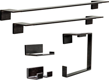 DELTA FAUCET 77736-RB Vero Wall Mounted Double Towel Hook in SpotShield Venetian Bronze
