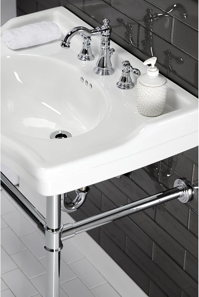 Kingston Brass FSC1976ACL American Classic Widespread Lavatory Faucet, 5-5/16" Spout Reach, Naples Bronze