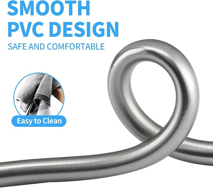 Extra Long Replacement Shower Hose Extension Handheld Shower Head Hose 79 Inches Flexible and Durable with Brass Insert and Nut