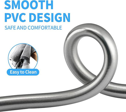 Extra Long Replacement Shower Hose Extension Handheld Shower Head Hose 79 Inches Flexible and Durable with Brass Insert and Nut
