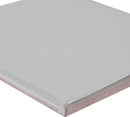 MSI Renzo Sky 5 Inch x 5 Inch Glossy Ceramic Square Wall Tile for Bathroom, Kitchen Backsplash, Accent Wall, and Shower