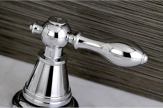 Kingston Brass FSC1971AL English Classic Widespread Lavatory Faucet, 5-5/16" Spout Reach, Polished Chrome