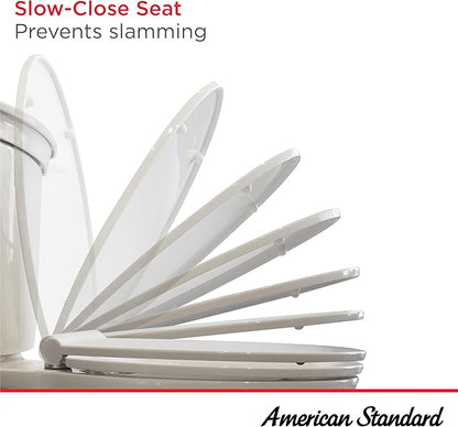 American Standard 5503A00B.020 Transitional Elongated Toilet Seat Soft Close, White
