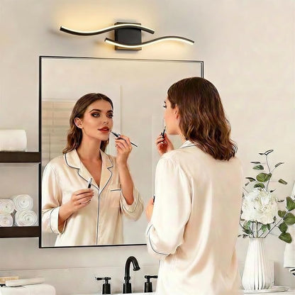 Vanity Light for Bathroom, 23.6 Inch Black LED Dimmable | Bathroom Lights Fixture Over Mirror, 5CCT Adjustable Color Temperatures Modern Wall Sconces for Bathroom Bedroom Living Room