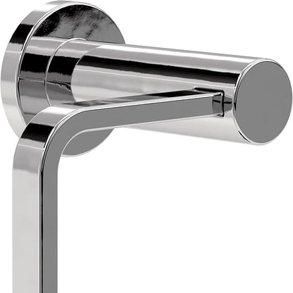 Franklin Brass Kildare (1-Pack) Toilet Paper Holder/Hand Towel Holder Polished Chrome Multi-Purpose Bathroom Accessory Wall Mount Euro Tissue Roll Holder/Kitchen Towel Rack Accessories KLD50-PC