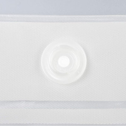 River Dream Snap-in Shower Curtain Liner Replacement, Frost, 70x60 | Waterproof PEVA, for No Hook Shower Curtain, Snap On/Off & Removable Replacement Liner, 70W x 60H