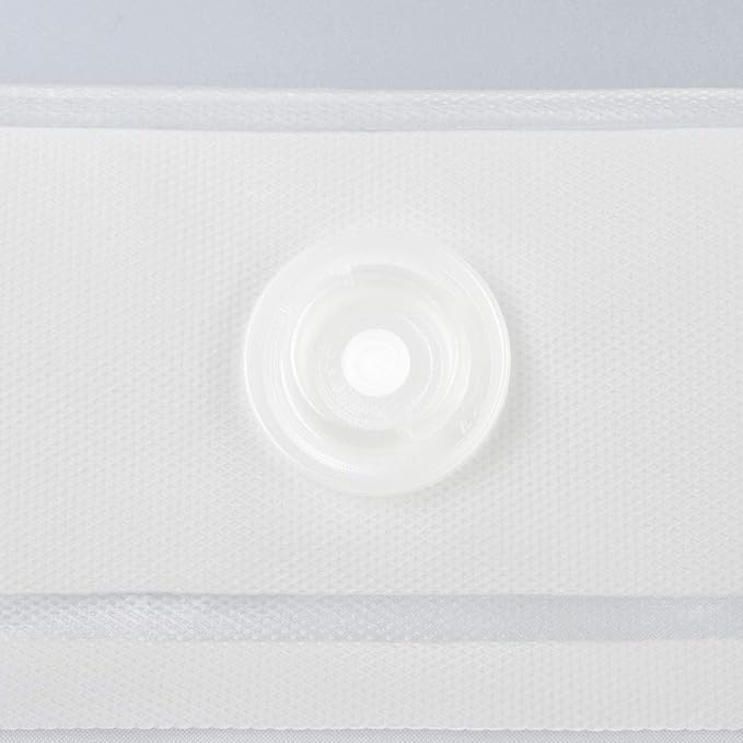 River Dream Snap-in Shower Curtain Liner Replacement, Frost, 70x78 | Waterproof PEVA, for No Hook Shower Curtain, Snap On/Off & Removable Replacement Liner, 70W x 78H