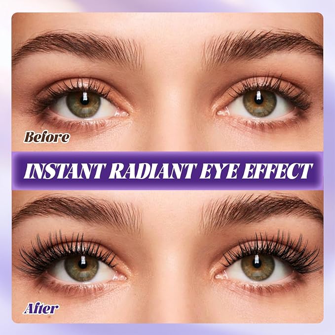 B&Q Natural Lash Clusters 06 - Cluster Eyelash Extensions, Pestañas Postizas Naturales Style Eyelashes Comfort Fit - Day-to-Night Natural Effect - Office & Date Ready For Effortless Beauty(8-16mix)