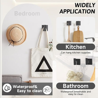Matte Black Bathroom Hardware Accessories Towel Bar Set, 10 Pieces Bathroom Towel Bar Holder Set, 23.6 Inch Stainless Steel Toilet Paper Holder Towel Racks for Bathroom Wall Mounted