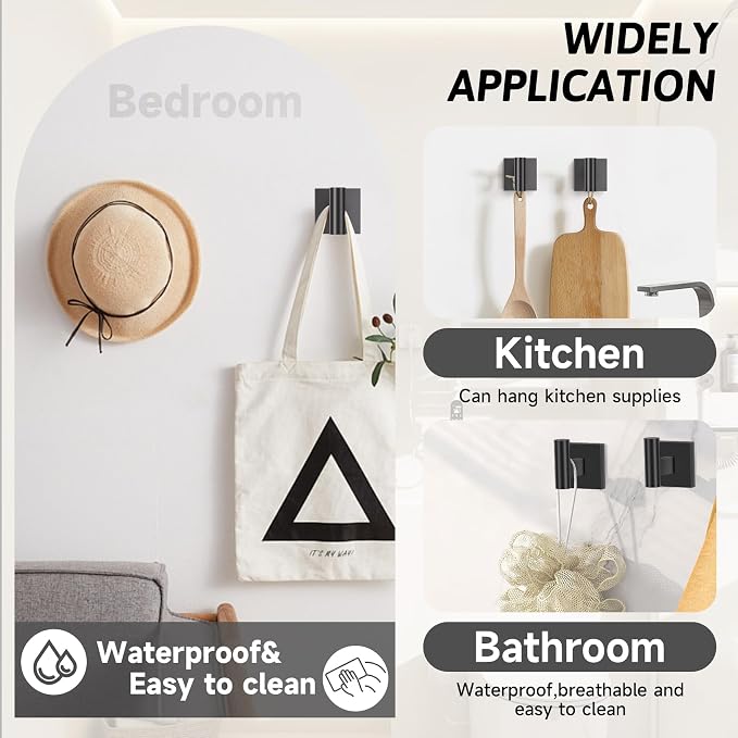 Matte Black Towel Bar Bathroom Hardware Accessories Set, 5 Pieces Toilet Paper Holder Towel Holder Set, 23.6 Inch Stainless Steel Towel Racks for Bathroom Wall Mounted