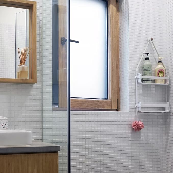 11.5 sq.ft White Glass Mosaic Tile for Bathroom, Pool, Kitchen Backsplash | Waterproof Wall & Floor Tile. Heat & frost resistant outdoors. Mesh-mounted easy install. Use any grout. Easy clean. 10pcs.