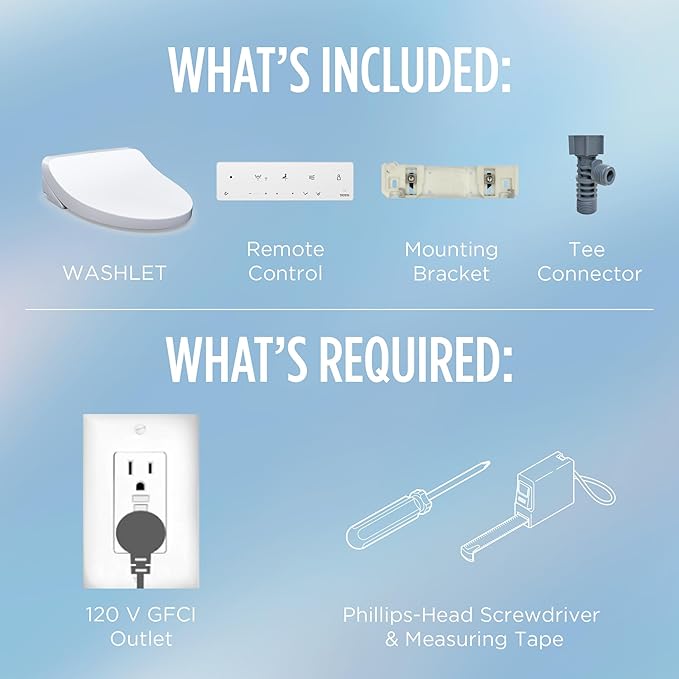 TOTO® WASHLET® KS5 Electronic Bidet Toilet Seat with Instantaneous Water Heating, Self-Cleaning Wand and Heated Seat, Elongated, Cotton White - SW3216#01