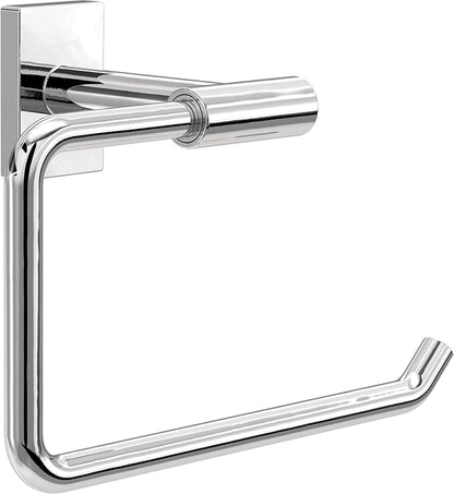 Franklin Brass Hartwell (1-Pack) Toilet Paper Holder, Euro Single Post Tissue Roll Wall Mount TP Storage, Polished Chrome Bathroom Decor, Accessories HRT50-PC
