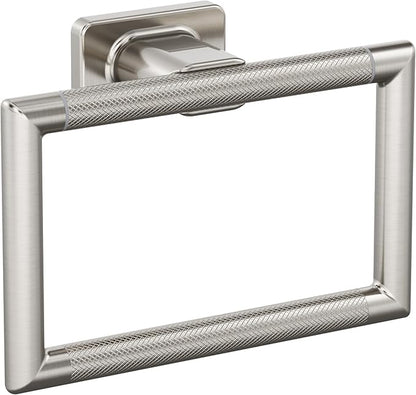 Amerock Bronx Brushed Nickel Closed Towel Ring, BH26612G10