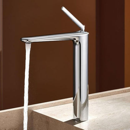 Single Hole Faucet for Bathroom Sink Bathroom Faucet Single Handle Hot and Cold Chrome