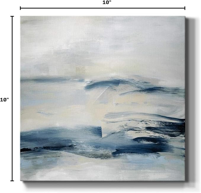Renditions Gallery Adrift Wall Art, Premium Gallery Wrapped Canvas Decor, Ready to Hang, 10 in H x 10 in W, Made in America Print