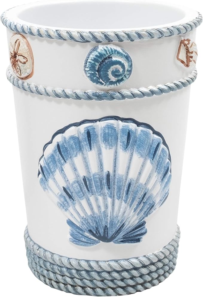 Sweet Home Collection Bathroom Accessories Sets Unique Collections Modern Classic Contemporary Decorative Beautiful Designs Bath Shower Tub Décor, Tumbler, Beach Life(Pack of 1)