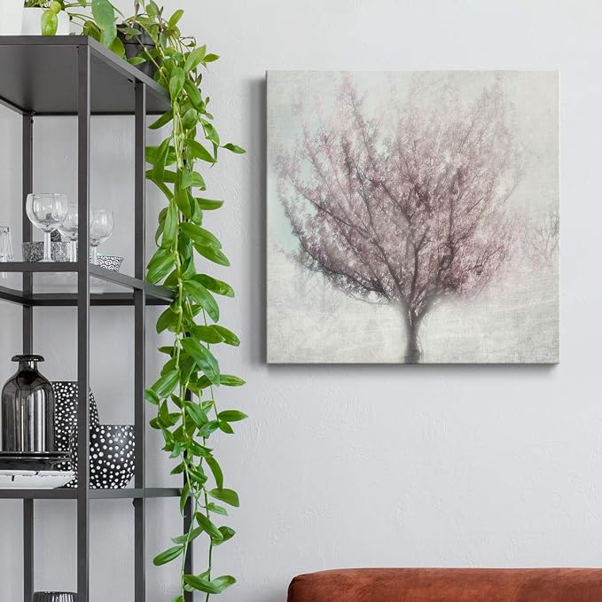 Renditions Gallery Blossoms of Spring Wall Art, Premium Gallery Wrapped Canvas Decor, Ready to Hang, 16 in H x 16 in W, Made in America Print (AZS-WC07-17083-R-1616-MK)