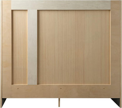 Design House Brookings Bathroom Vanity, 36", Gray | Adjustable Hinges, Freestanding, Contemporary/Modern, Wood, Bath, 587097