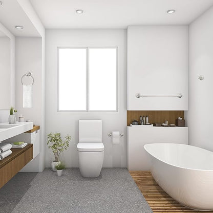 Design House 188631 Calisto 4-Piece Bathroom Accessory Kit, Satin Nickel