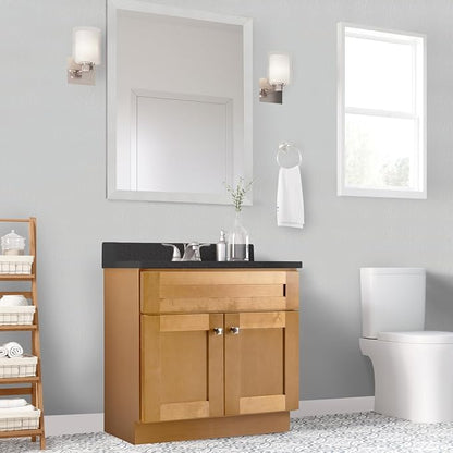 Design House Brookings Bathroom Vanity, 30", Modern Birch | Adjustable Hinges, Freestanding, Contemporary/Modern, Wood, Bath, 587121