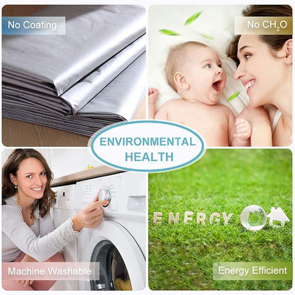 RYB HOME Small Kitchen Curtains, Room Darkening Drapes Energy Efficient Half Window Coverings Heavy Duty Solid Decor for Bedroom Bathroom Dining Room, W42 x L45 inches, Lilac, 2 Panels Set