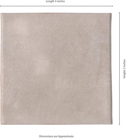 MSI Renzo Sterling Glossy Ceramic Square Wall Tile for Bathroom, Kitchen & Shower – Sample