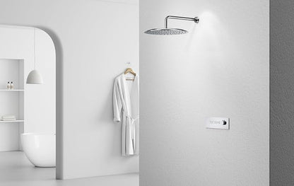 VBFF-Shower Head,rain shower head, 16 inch- Round Shower Head, 1.8 GPM Flow Rate, rainfall showerhead,VBFF14 (Chrome)