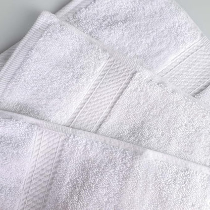 Superior Egyptian Cotton 800 GSM Plush & Absorbent, 9 Piece Set, White | Quick Dry, Soft Luxury Towel Set, Bath Essentials, Guest Bath, Spa, 3 Bath, 3 Hand, 3 Face Towel, Madeline Towels