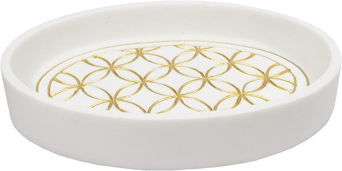 Sweet Home Collection Bathroom Accessories Sets Unique Collections Modern Classic Contemporary Decorative Beautiful Designs Bath Shower Tub Décor, Soap Dish, Pendant(Pack of 1)