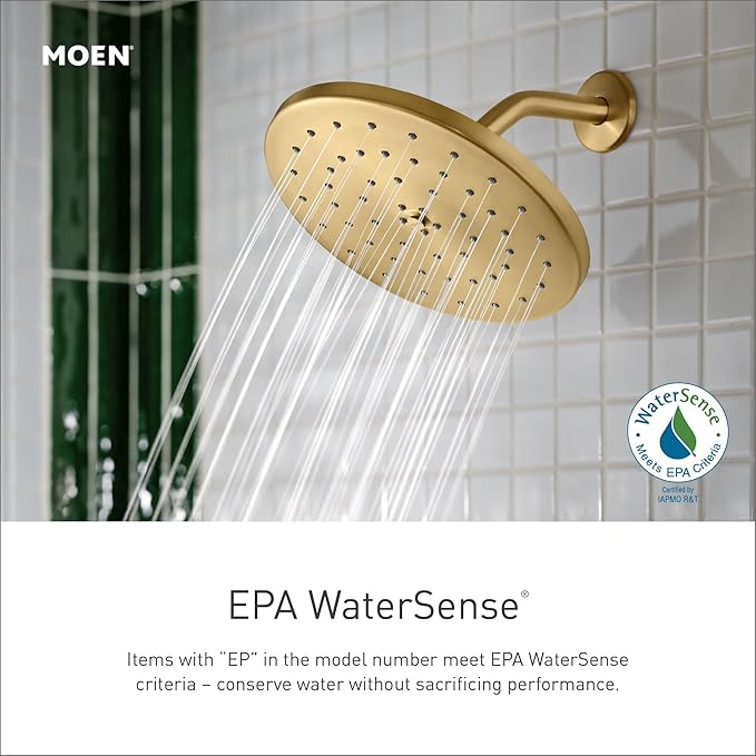 Moen 6302EPORB One-Function Eco-Performance Shower Head, Oil Rubbed Bronze