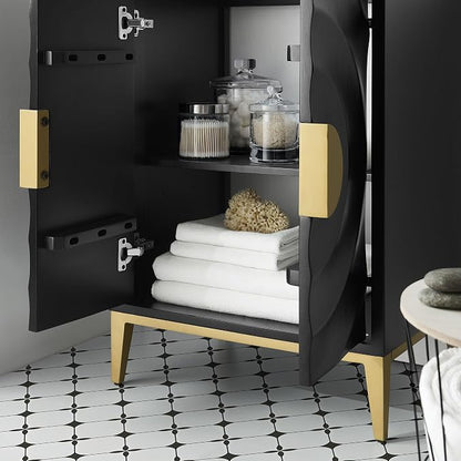 Modway Beau 24 Inch Single Bathroom Vanity in Black