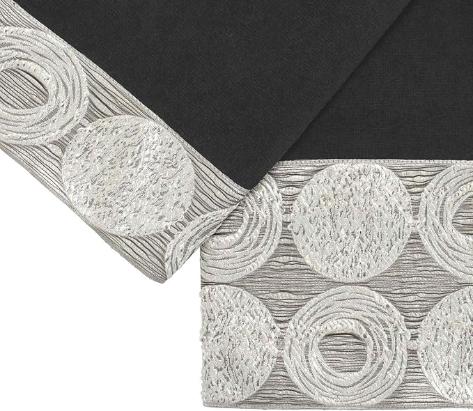 Avanti Linens - 3pc Towel Set, Soft & Absorbent Cotton Towels (Galaxy Collection, Black)