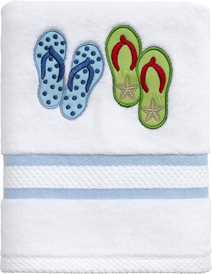 Avanti Linens - Cotton Hand Towel, Coastal Home Decor, Beach Mode
