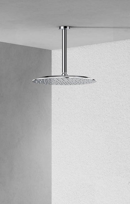 VBFF-Shower Head,rain shower head, 8 inch- Round Shower Head, 1.8 GPM Flow Rate, rainfall showerhead,VBFF11 (Chrome)