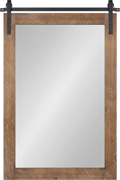 Kate and Laurel Cates Farmhouse Wall Mirror
