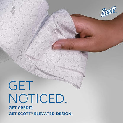 Scott Professional Coreless High-Capacity Jumbo Roll Toilet Paper, Bulk (07006), 2-Ply, Elevated Design, Septic Safe, White (12 Rolls at 1,150' Each, 13,800'/Case)