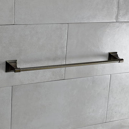 Kingston Brass BAHK61212478AB Monarch 5-Piece 18-Inch and 24-Inch Towel Bars Bathroom Accessory Set in Antique Brass