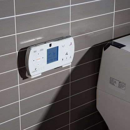 WOODBRIDGE B0960S Auto Flush, Auto Open & Auto Close, 1.28 GPF Single Flush Toilet with Intelligent Smart Seat and Wireless Remote Control, Chair Height