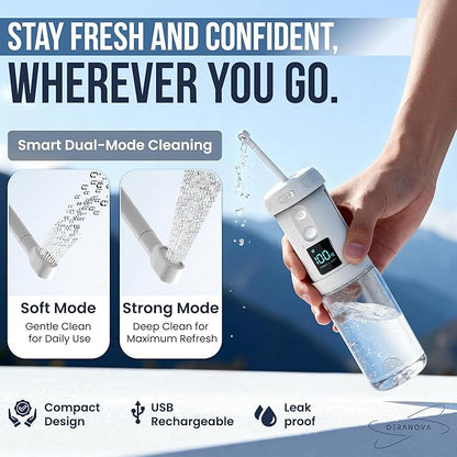 2026 Upgraded Portable Bidet For Travel - High Pressure Portable Travel Bidet for Men, Women - USB Rechargeable Electric Handheld Bidet Sprayer - Compact Personal Hygiene Cleaner for Camping