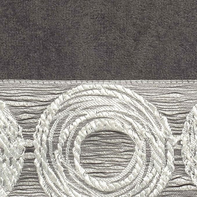 Avanti Linens Galaxy Hand Towel, Granite,19332GTE