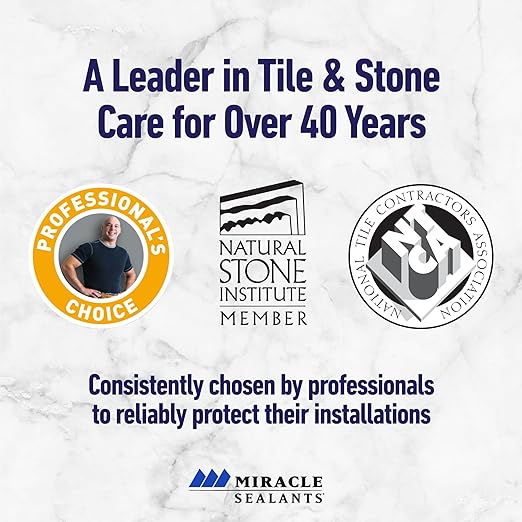 Miracle Sealants 511 Seal & Enhance Premium Enhancing Sealer for Stone & Tile, Quart