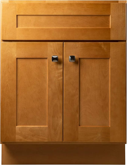 Design House Brookings Bathroom Vanity, 24", Modern Birch | Adjustable Hinges, Freestanding, Contemporary/Modern, Wood, Bath, 587105