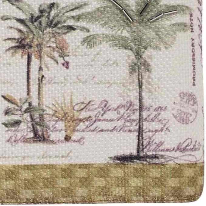 Avanti Linens - Hand Towel, 100% Soft & Absorbent Cotton Towel, Coastal Home Decor (Colony Palm)