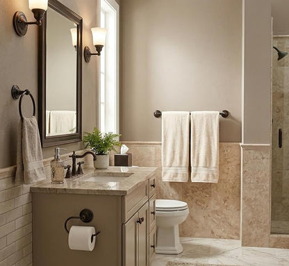 800 Series 3 Piece Oil Rubbed Bronze Bathroom Hardware Set